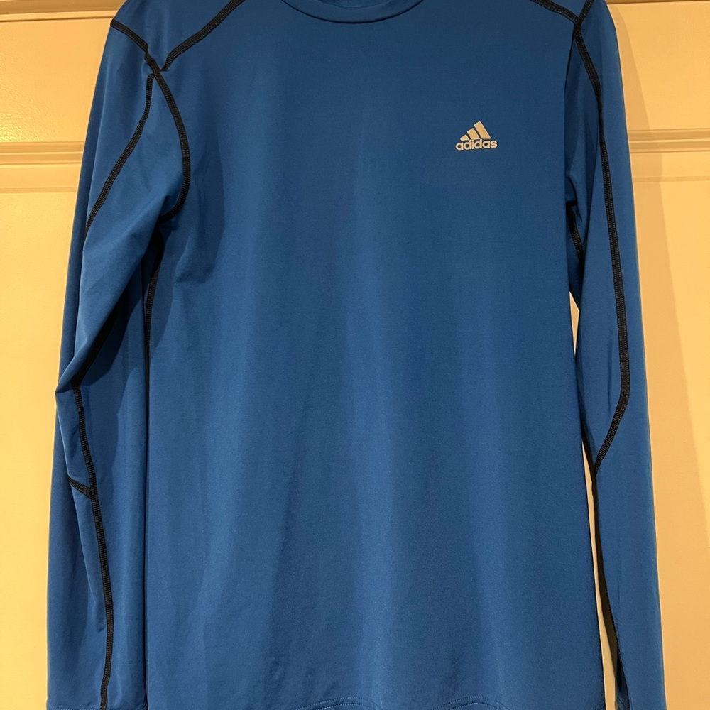 Adidas Royal Blue Shirt with White Logo